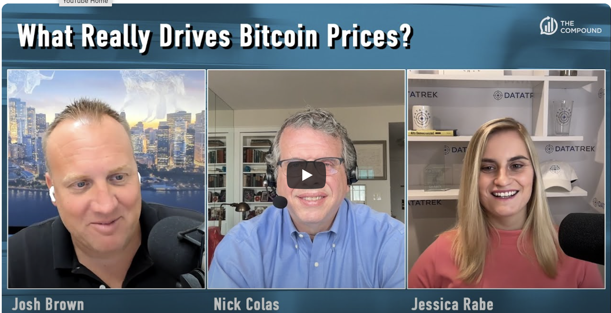 WDWL with Josh Brown: “Only One Factor Drives Bitcoin Prices and This Is It”